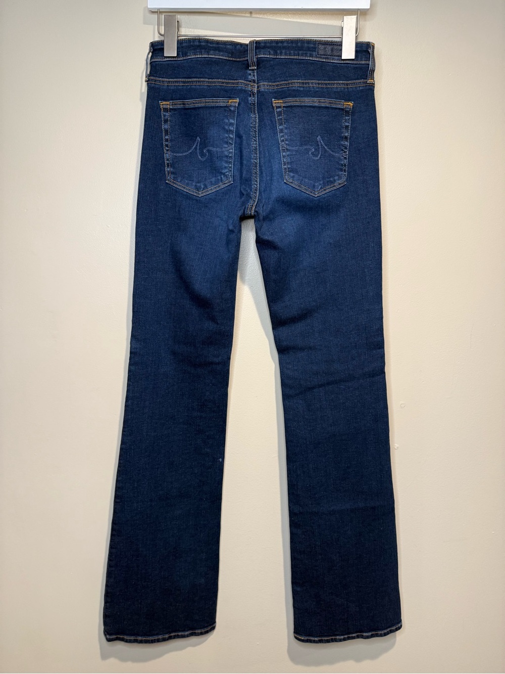 Ag Adriano Goldschmied The Angel Bootcut Women's Blue Jeans Size 27 - Picture 2 of 11